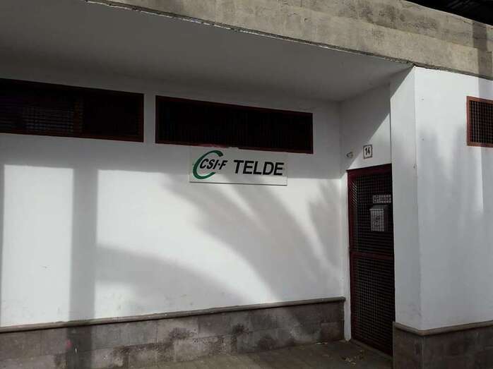 Sede de la sección sindical del CSIF en Telde (Foto TA)